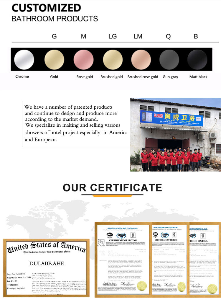 رأس دش من الفولاذ المقاوم للصدأ